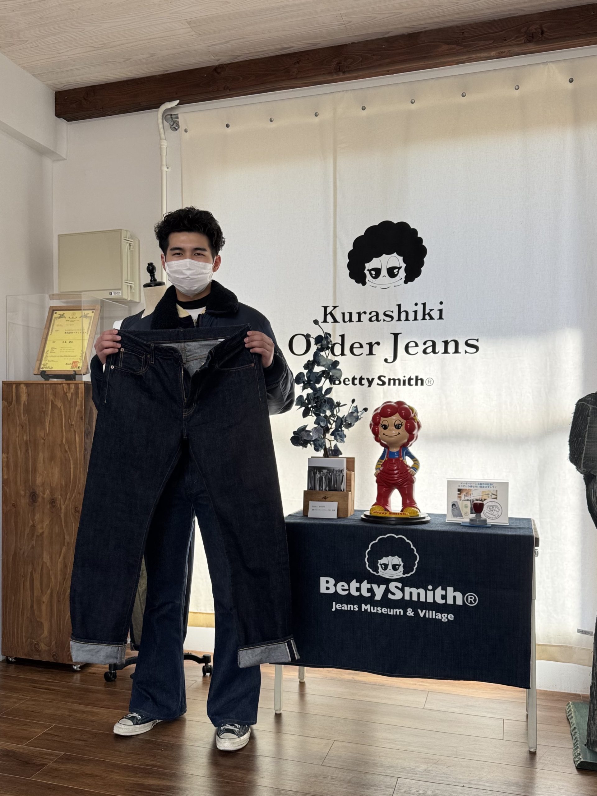 ブラックデニムをオーダー♪